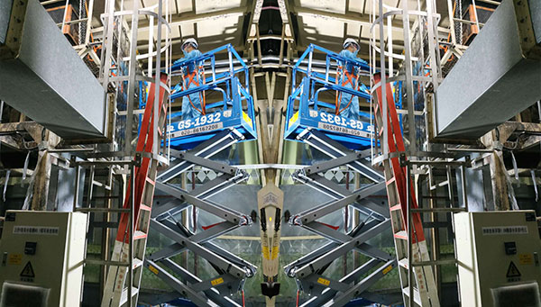 豐田涂裝車間刮渣機安裝